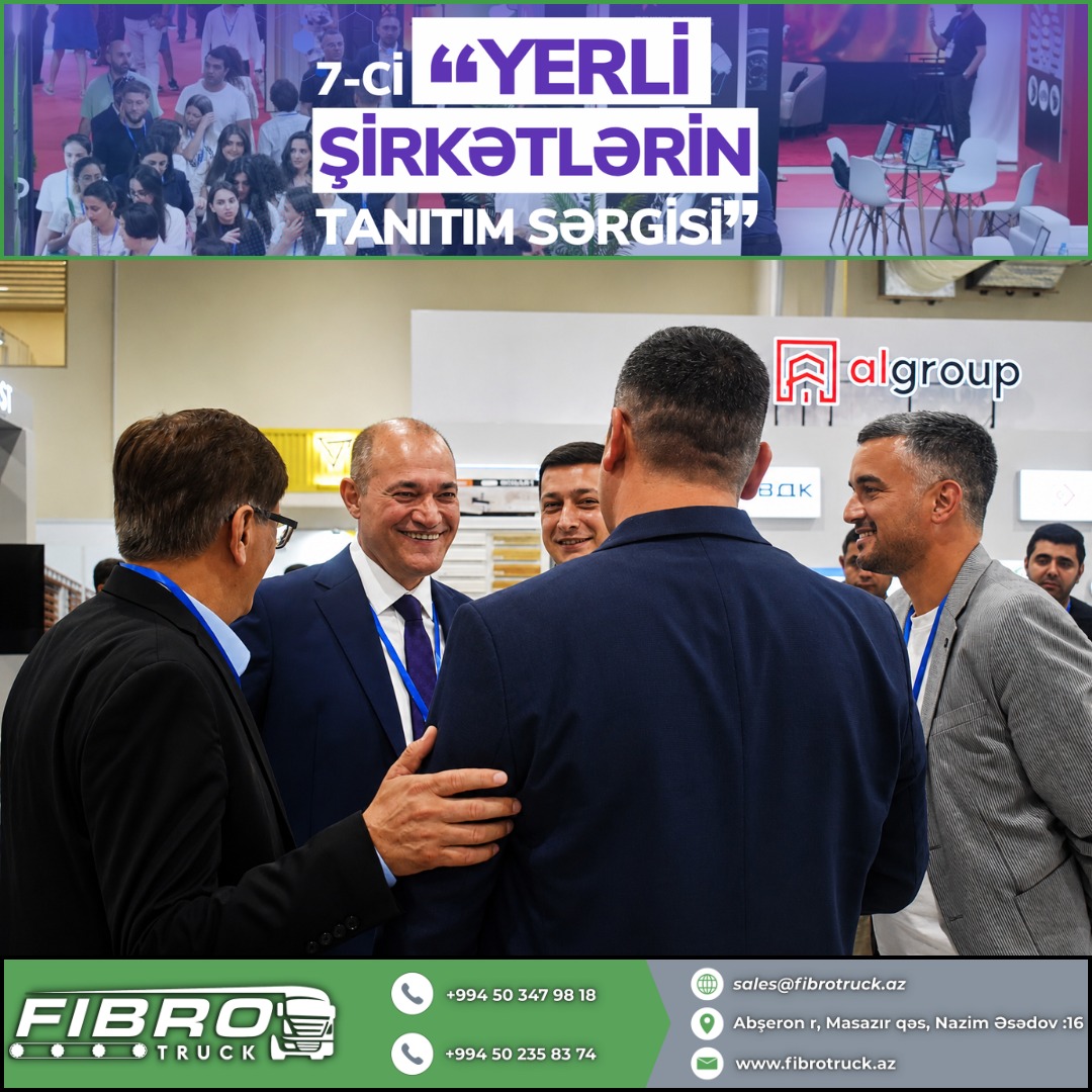 Member of the National Assembly of the Republic of Azerbaijan, Mr. Razi Nurullayev, Visited the Fibrotruck Stand